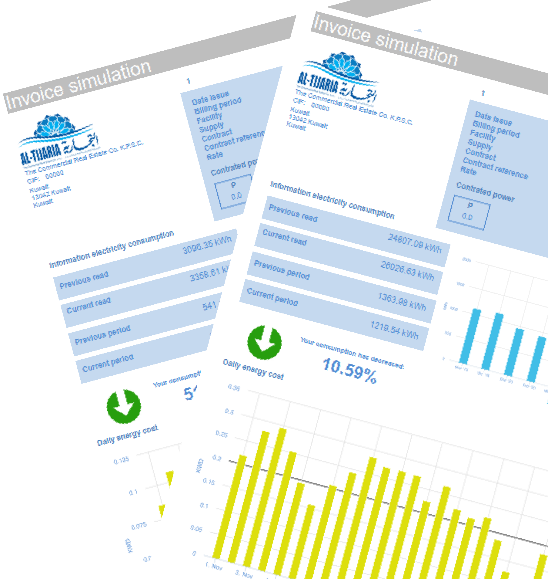 PickData EVO AL TIJARIA Invoice Simulation