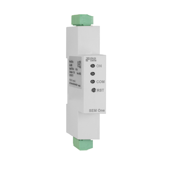 Medidor energia monofasico SEM Three 4 cuadrantes y horas funcionamiento Modbus RS-485